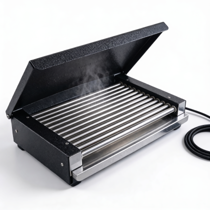 Електрическа скара 1600W с капак
