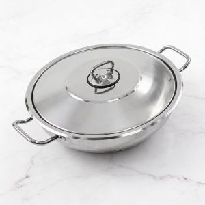 Плитка тенджера КМ-30x10, 7л - неръждаема